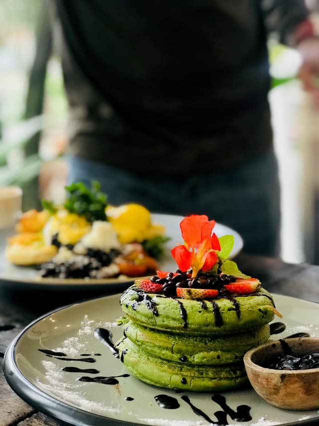 「Matcha Pancake」の料理の写真