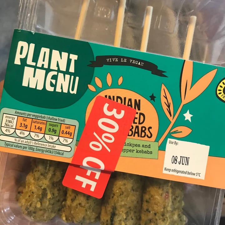 photo of Plant Menu Indian Inspired Veggibabs shared by @vinrojo on  18 Aug 2021 - review