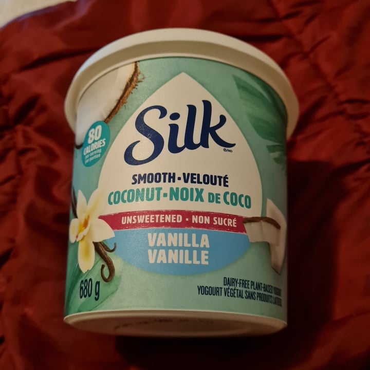 review photo of Silk Smooth coconut unsweetened vanilla yogurt shared by @zensscared on 03 Nov 2022 - review