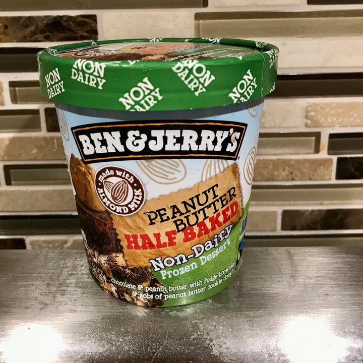 Ben & Jerry's Peanut Butter Half Baked NonDairy Frozen Dessert Review