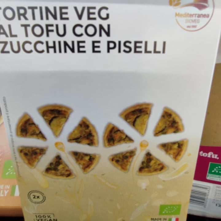 photo of Mediterranea BioVeg Tortine Veg Al Tofu Con Zucchine E Piselli shared by @claudia61 on  17 Jun 2022 - review