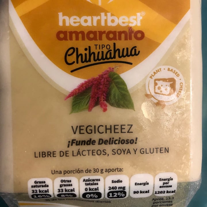review photo of Heartbest Vegicheez Amaranto tipo Chihuahua shared by @emconroy on 07 Jul 2020 - review