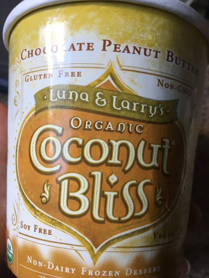 photo of Coconut Bliss Chocolate Peanut Butter shared by @katiewink on  26 Sep 2018 - review