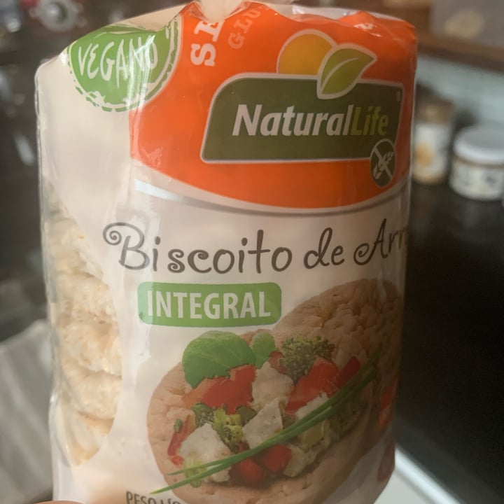photo of NaturalLife Biscoito de Arroz shared by @cetariosirius3 on  10 May 2022 - review