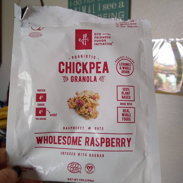 photo of Effi Chickpea Granola shared by @artbyhaka on  19 May 2020 - review