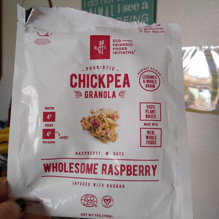 review photo of Effi Chickpea Granola shared by @artbyhaka on 19 May 2020 - review