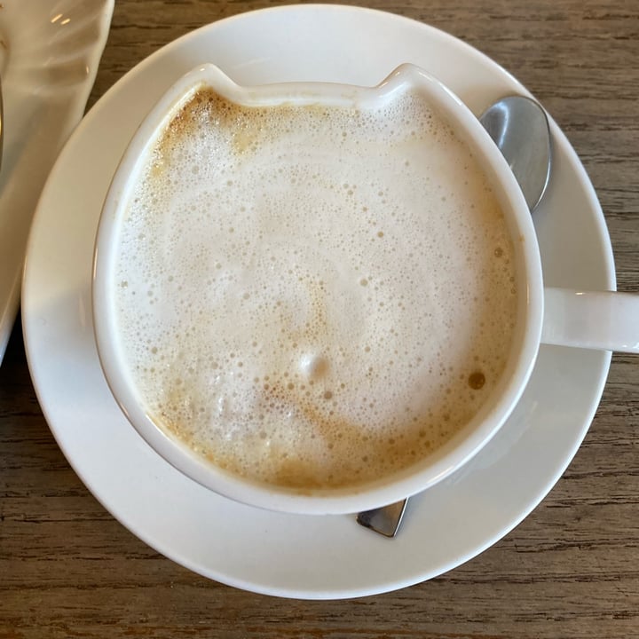 review photo of Crazy Cat Café Cappuccino Con Latte Di Soia shared by @lunis77 on 17 Jan 2022 - review