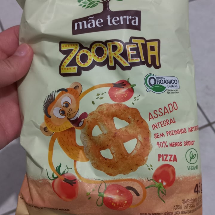 photo of Mãe Terra Salgadinhos de Milho e Arroz Integral Zooreta - Mãe Terra shared by @marymarzano on  14 May 2022 - review