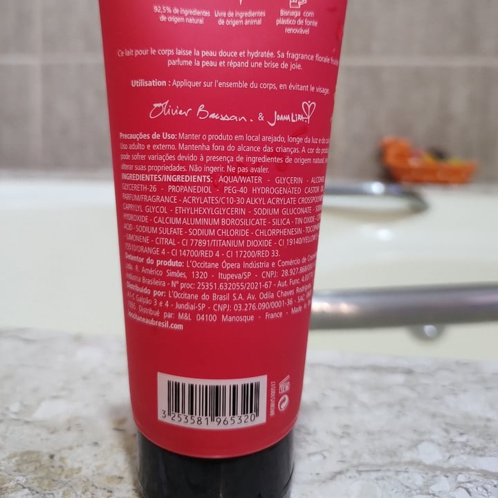 photo of L'Occitane en Provence Gel iluminador Desodorante Corporal Olinda shared by @lilianezampar on  17 Apr 2022 - review