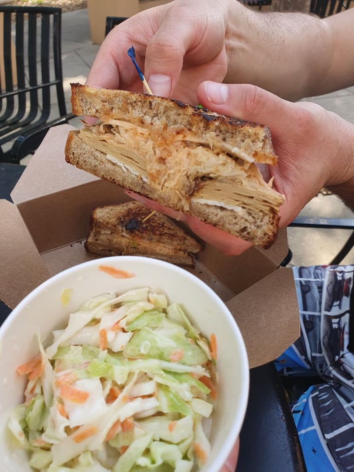 photo of Ethos Vegan Kitchen Reuben shared by @anistavrou on  02 Apr 2020 - review