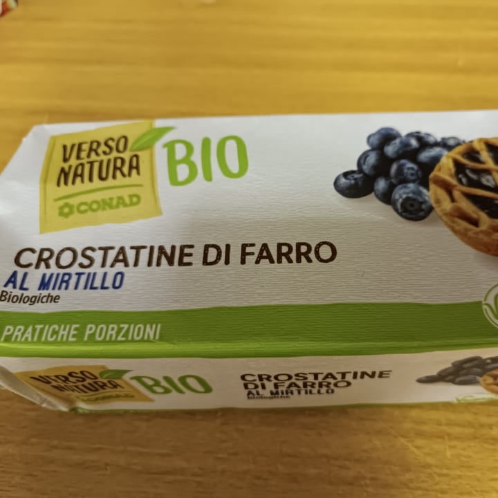 photo of Conad Bio Crostatina al farro ai mirtilli shared by @francescor on  18 Jul 2022 - review