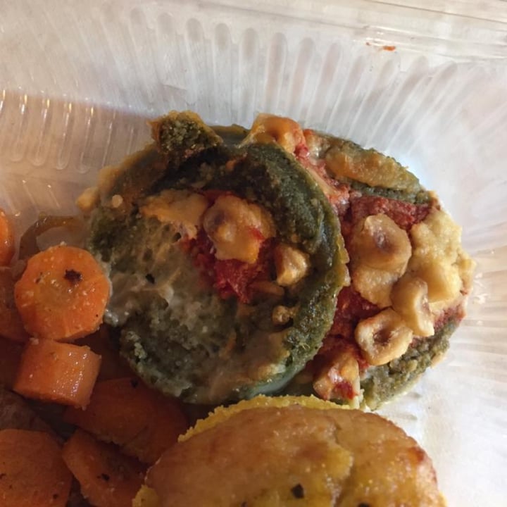 review photo of Giumella Gastronomia Vegana Gnocchi di semolino con spinaci shared by @thierrywenger90 on 02 Apr 2022 - review