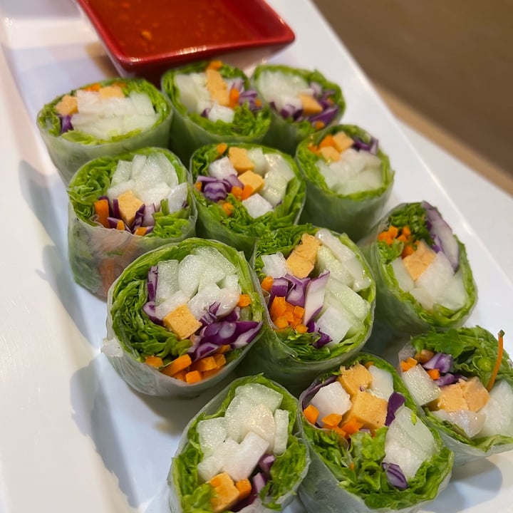 photo of Red Apple Veggie Café Healthy Veggie Spring Roll shared by @greenbovine on  26 May 2022 - review