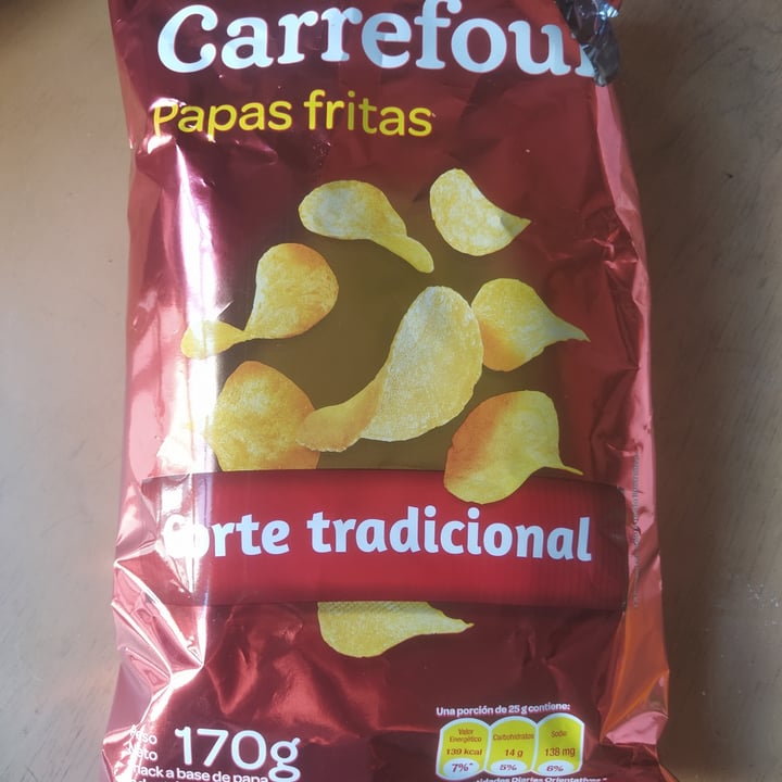 photo of Carrefour Papas fritas corte tradicional shared by @kaaar on  21 Jan 2021 - review