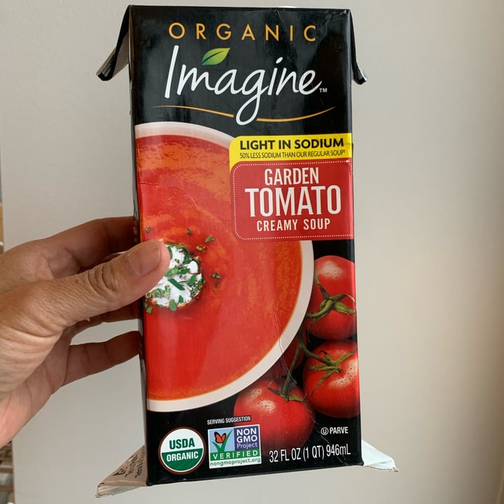 photo of Imagine Foods Garden Tomato Creamy Soup shared by @anasoto on  16 Jan 2022 - review