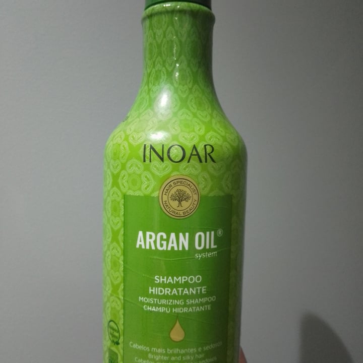 review photo of Inoar Shampoo Argan Oil shared by @cllaudiagoncalves on 05 May 2022 - review