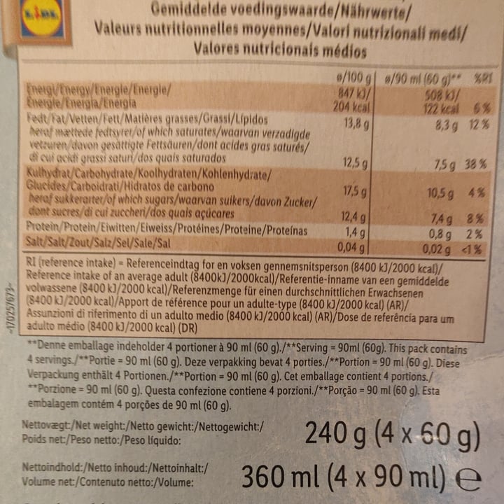 review photo of Vemondo Chocolate flavor coconut based shared by @gabbogreen on 16 Aug 2021 - review