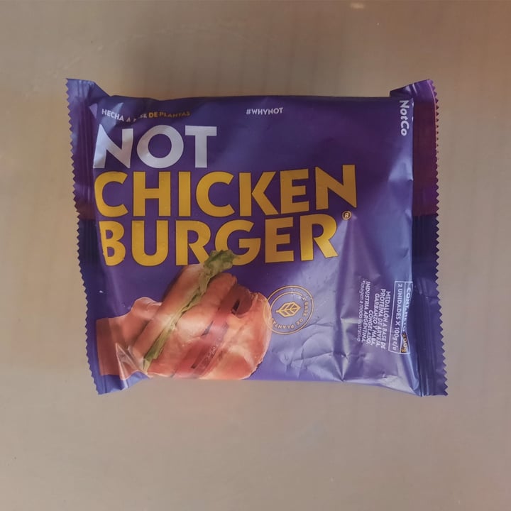 photo of NotCo Not Chicken Burger shared by @marleneriolo on  26 Jan 2022 - review