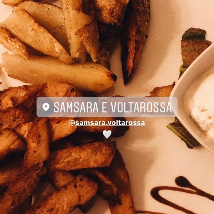 photo of Samsara e Volta Rossa Antipasti, primi, secondi e dolci vegan shared by @chyaralodrini on  12 Sep 2020 - review