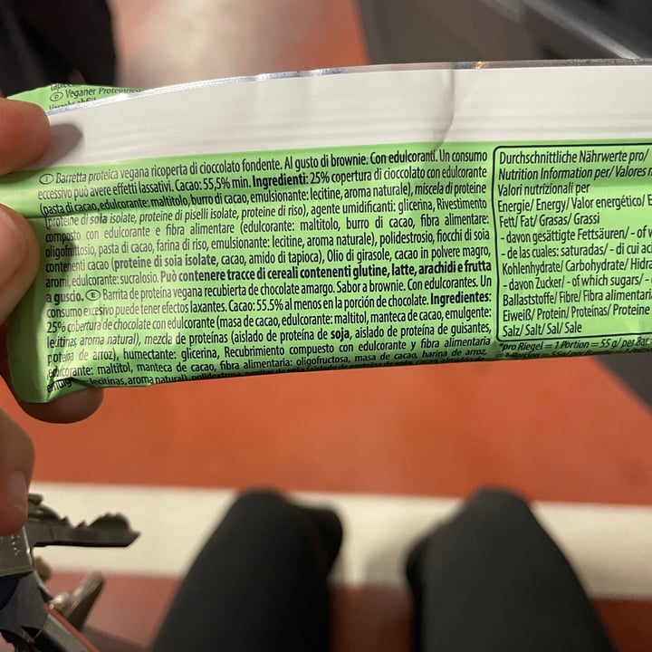review photo of Multipower Protein Layer Vegan Brownie Flavour shared by @charlie0601 on 15 May 2022 - review