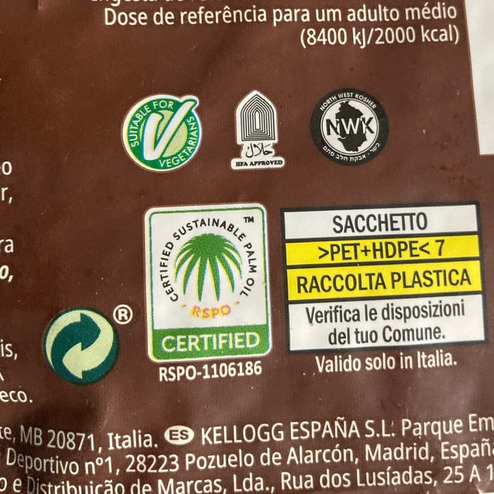 review photo of Kellogg's kellogg’s extra Cioccolato E Nocciole shared by @psicopompo on 09 Sep 2022 - review