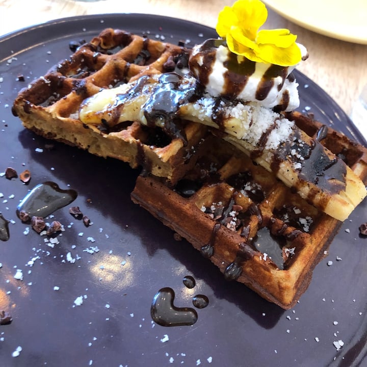 photo of Lexi's Healthy Eatery Choc Chip Protein Waffles shared by @ildsarria on  24 Jan 2021 - review