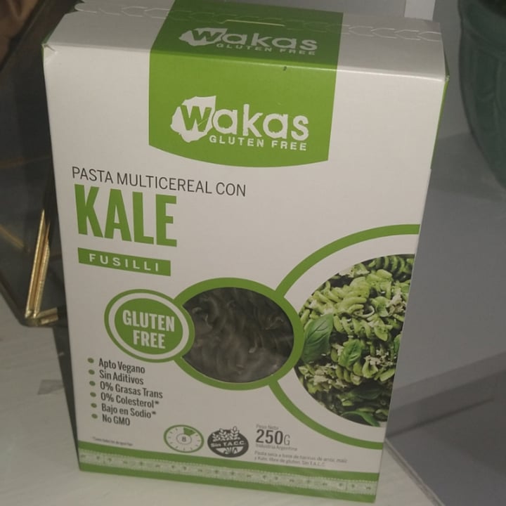 photo of Wakas Pasta Multicereal con Kale shared by @jorgelinavegana on  22 Feb 2021 - review