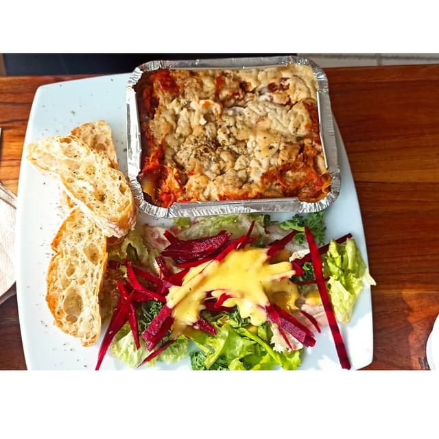 Photo du plat “Lasaña de vegetales”