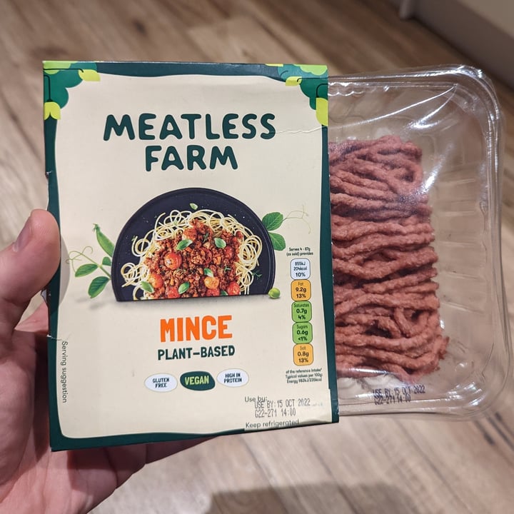photo of Meatless Farm Mince Plant-Based shared by @ryster on  26 Nov 2022 - review