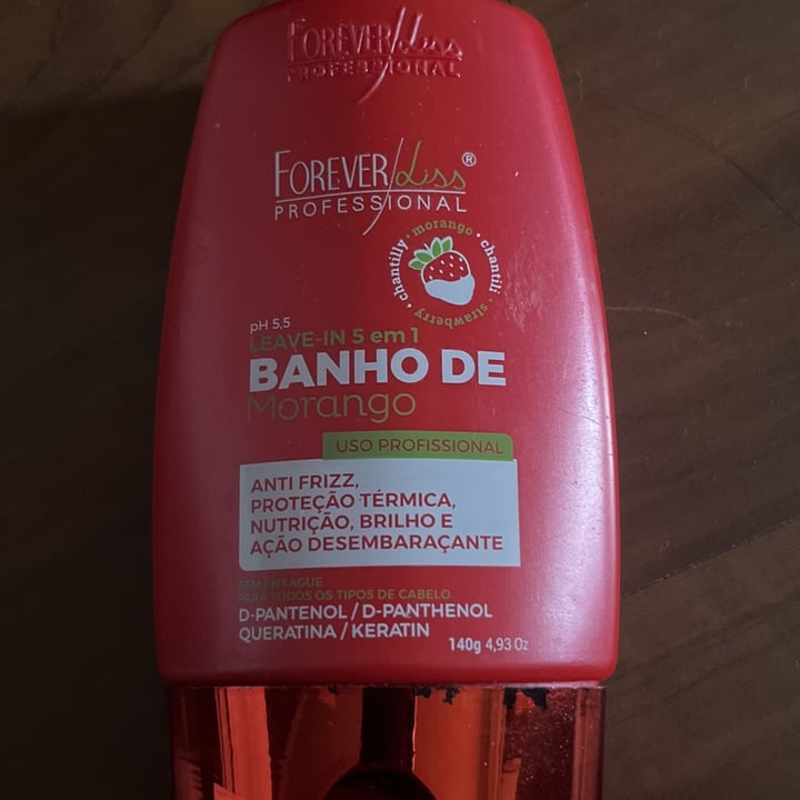 review photo of Forever liss Leave in banho de morango shared by @babica9 on 04 Dec 2022 - review