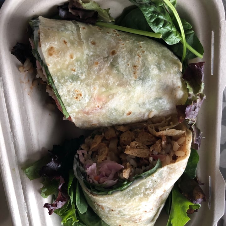 photo of Earth Aloha Eats Grilled “Chicken” Wrap shared by @raatz on  28 Sep 2020 - review