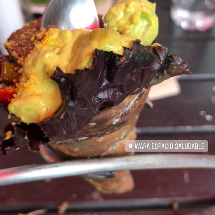 photo of Wara espacio saludable Taco en cono de trigo sarraceno shared by @akgusti on  24 Aug 2020 - review