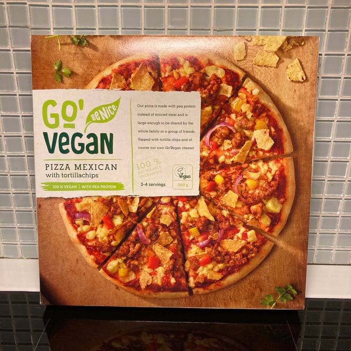review photo of go' vegan Pizza Mexican With Tortilla Chips shared by @nicoleregine on 19 Apr 2021 - review