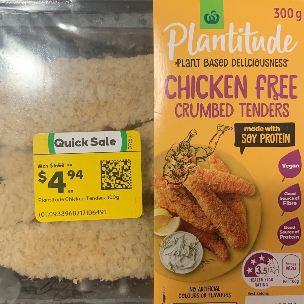 Plantitude Chicken Free Crumbed Tenders Reviews abillion