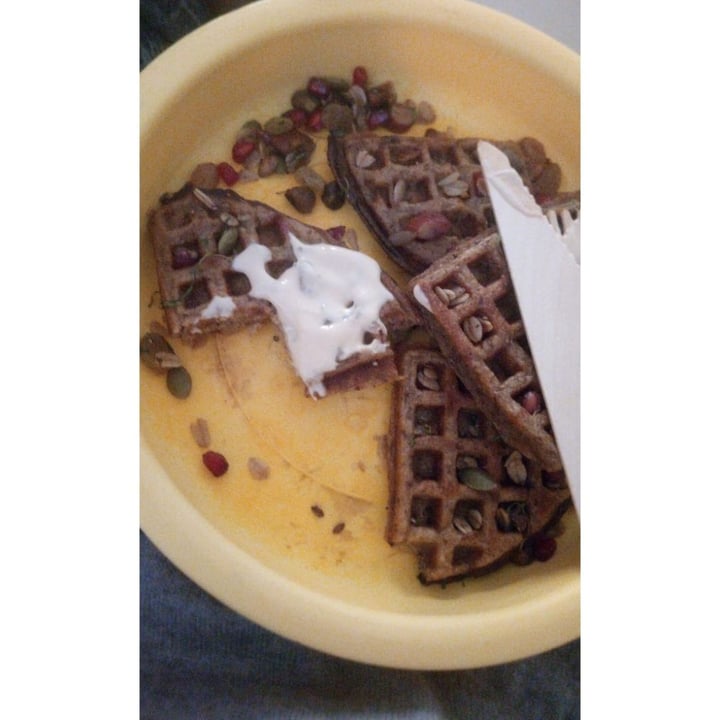 review photo of Blue Tokai Coffee Roasters Vegan Waffles shared by @dbishnoi17 on 28 Jan 2020 - review
