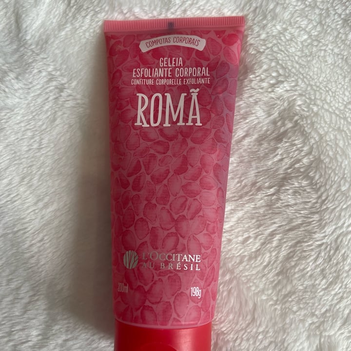 photo of L'Occitane esfoliante corporal Romã shared by @fersrosa on  24 Jun 2022 - review