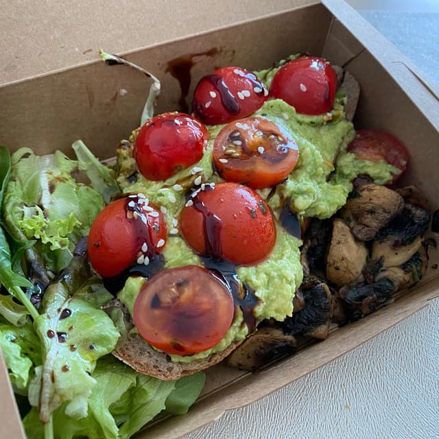 Foto do prato “Avocado Toast”