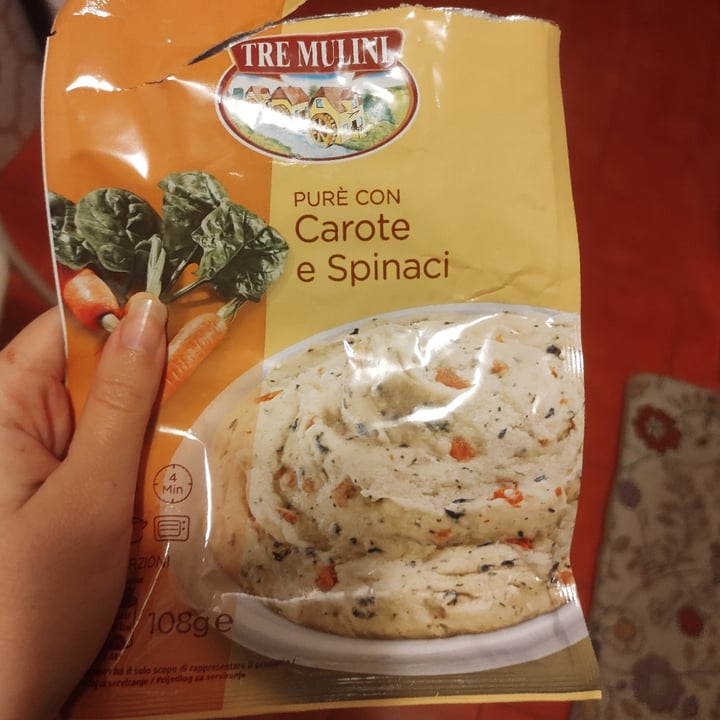 review photo of Tre Mulini Purè con carote e spinaci shared by @martina7 on 21 Nov 2021 - review