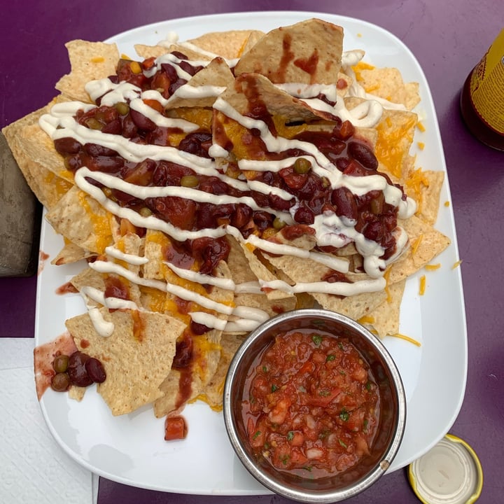review photo of Veggie Bob's Kitchen Cafe Naughty Nachos shared by @csutor on 13 Sep 2020 - review