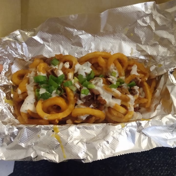 photo of Seitan's Realm Loaded Curly Fries shared by @kristikrum on  18 Jul 2021 - review