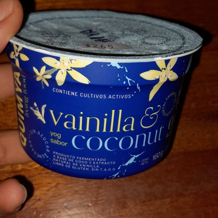 photo of Quimya Yogurt de vainilla sin azúcar shared by @sofiamilla on  28 Aug 2022 - review