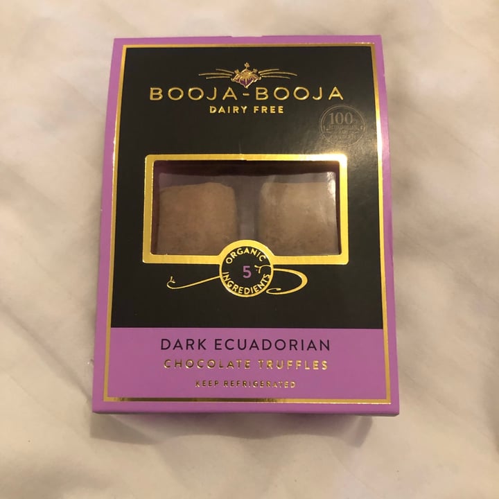 photo of Booja-Booja Organic Chocolate Truffles shared by @edentomlinson on  09 Nov 2020 - review