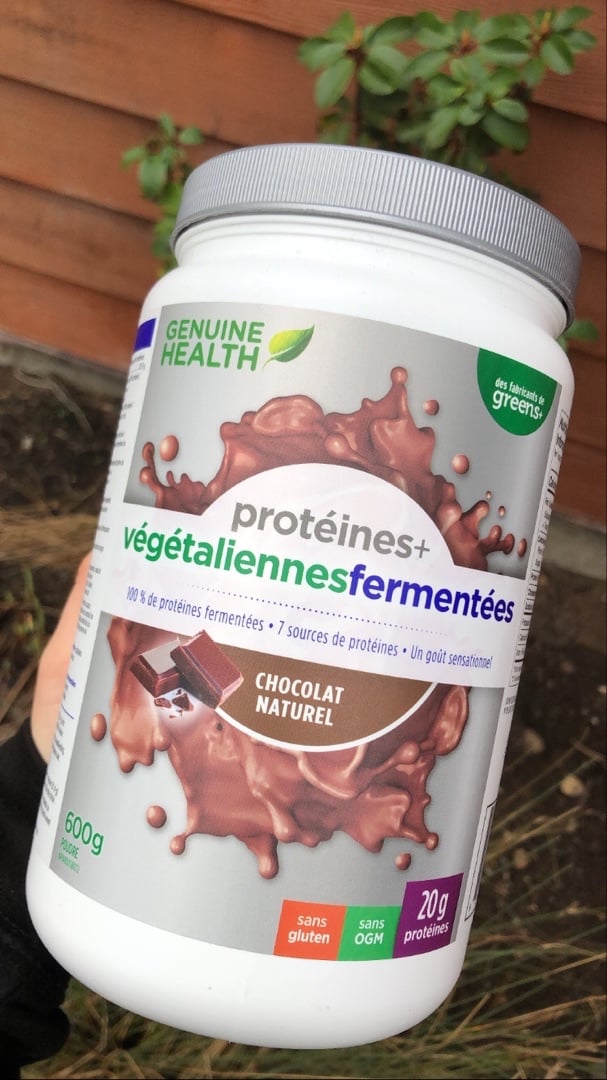 review photo of Genuine Health Protein Powder shared by @thoughtfulvegan on 26 Feb 2020 - review