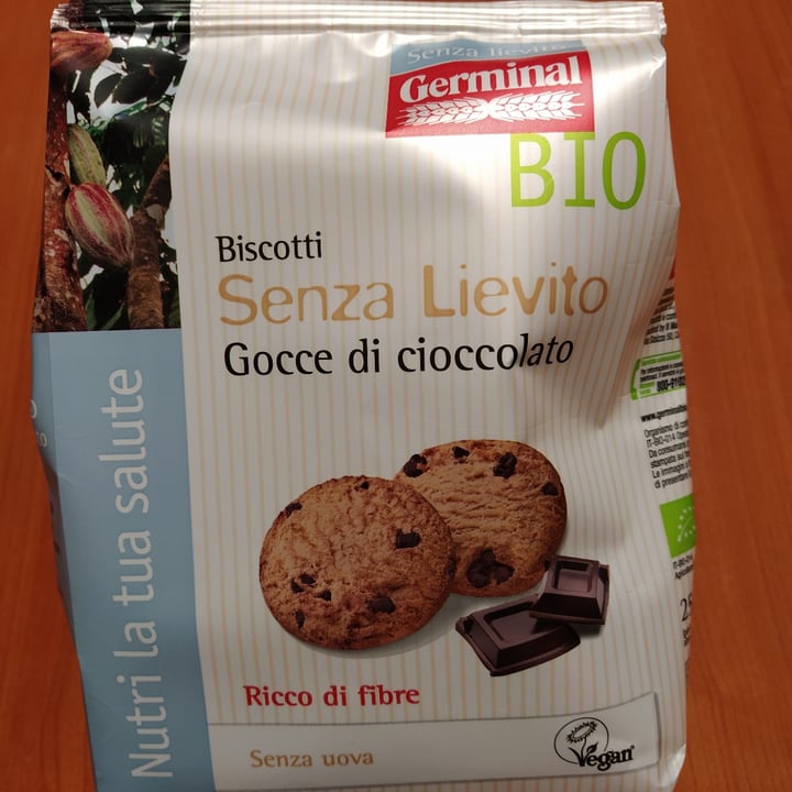 photo of Germinal Bio Biscotti senza lievito con gocce di cioccolato shared by @lidiaaguilar on  24 Nov 2020 - review