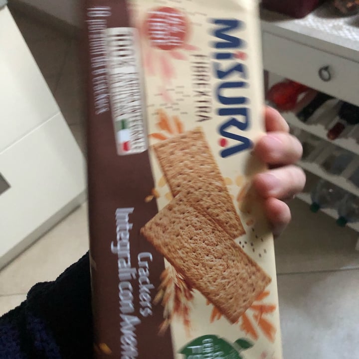 photo of Misura Crackers integrali con Avena - Fibraextra shared by @sara97 on  11 Mar 2022 - review