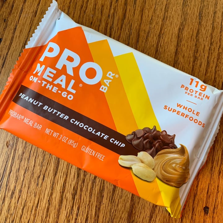 photo of ProBar Peanut Butter Chocolate Chip shared by @stphsmth on  30 Aug 2019 - review