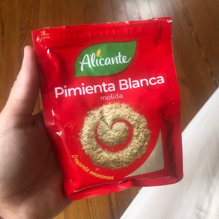 photo of Alicante Pimienta Blanca Molida shared by @amantedelpasto on  26 Jan 2021 - review