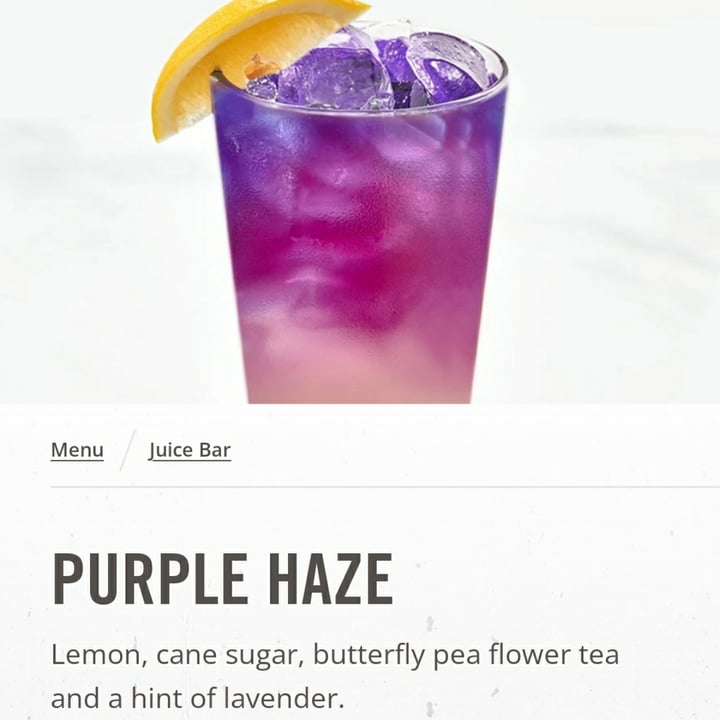 review photo of First Watch Juice Bar - Morning Meditation, Purple Haze, Iced Coffee With Oat Milk shared by @phlips429 on 26 Jun 2022 - review