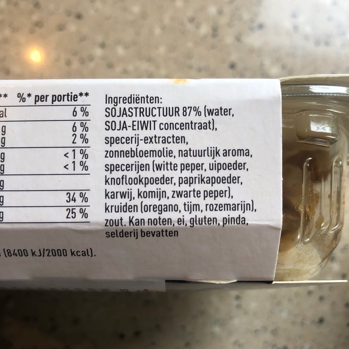 review photo of De vegetarische slager Accept gyros shared by @justinleeijen on 25 May 2021 - review