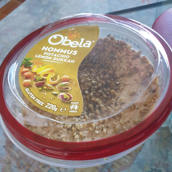 photo of Obela Hommus Pistachio Lemon Dukkah shared by @oskarvin on  05 Sep 2021 - review